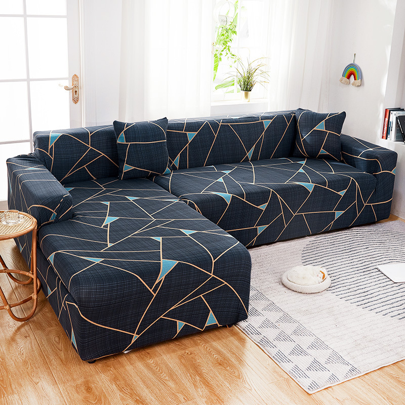 Cross-Border Geometric Sofa Cover All-Inclusive Universal Cover Sofa Cushion Dust Cover Elastic Full Covered Universal Non-Slip Wholesale