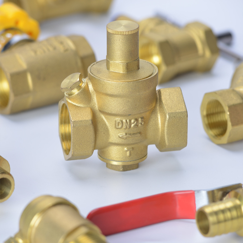 黄铜减压阀恒压阀自来水净水器热水器调压减压阀调节水压重型加厚