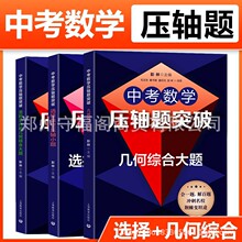 中考数学压轴题突破几何综合大题选择填空压轴小题几何代数综合题