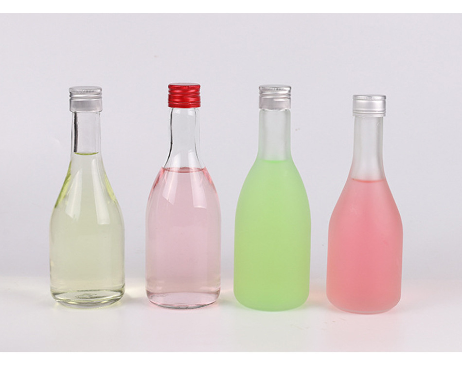 厂家现货350ml果酒瓶青梅酒瓶桃花酿空酒瓶玻璃瓶自酿果汁饮料瓶