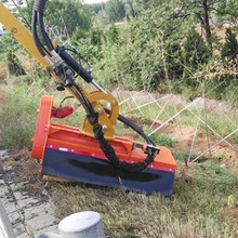 挖掘机带割草机 小型挖掘机前端河坝拓荒机现货