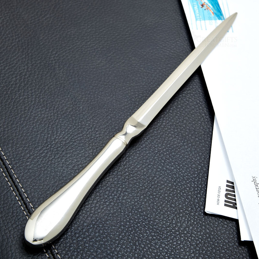 欧式金属拆信封刀开信刀信纸刀安全裁剪用品文房用具现货包邮