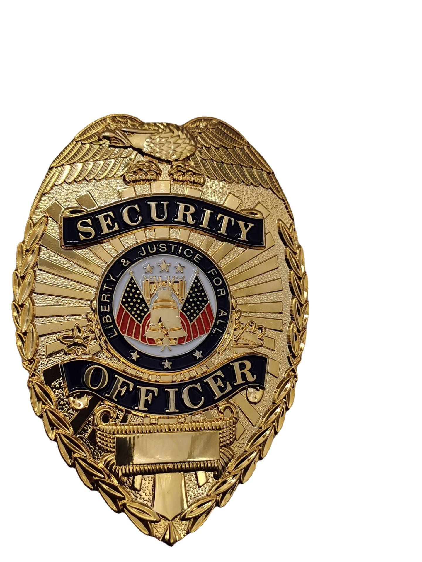 金属徽章定制字母镂空制作 胸徽胸牌烤漆工艺胸章 胸针纪念礼品