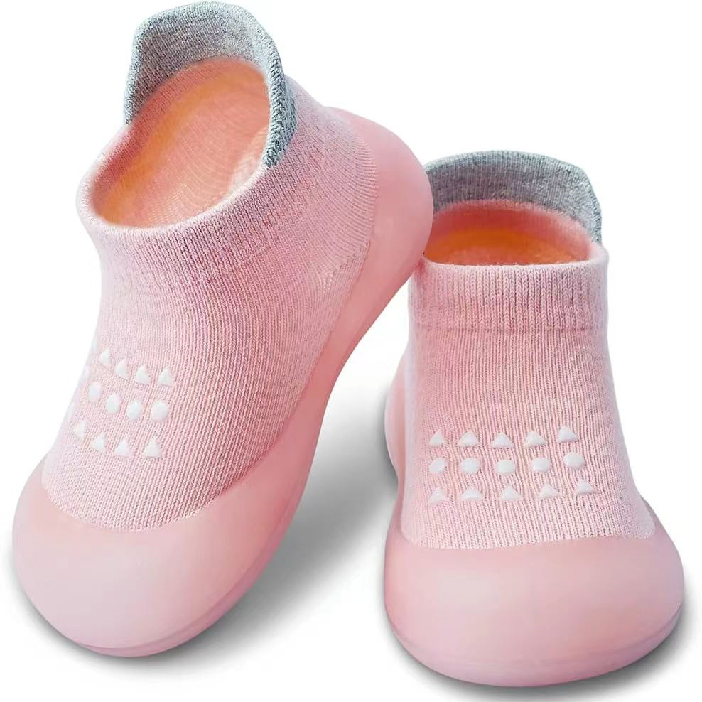 Cross-Border Spring and Summer Baby Non-Slip Toddler Shoes Indoor and Outdoor Children Sock Sneakers Baby Tight Soft Bottom Breathable Socks Shoes