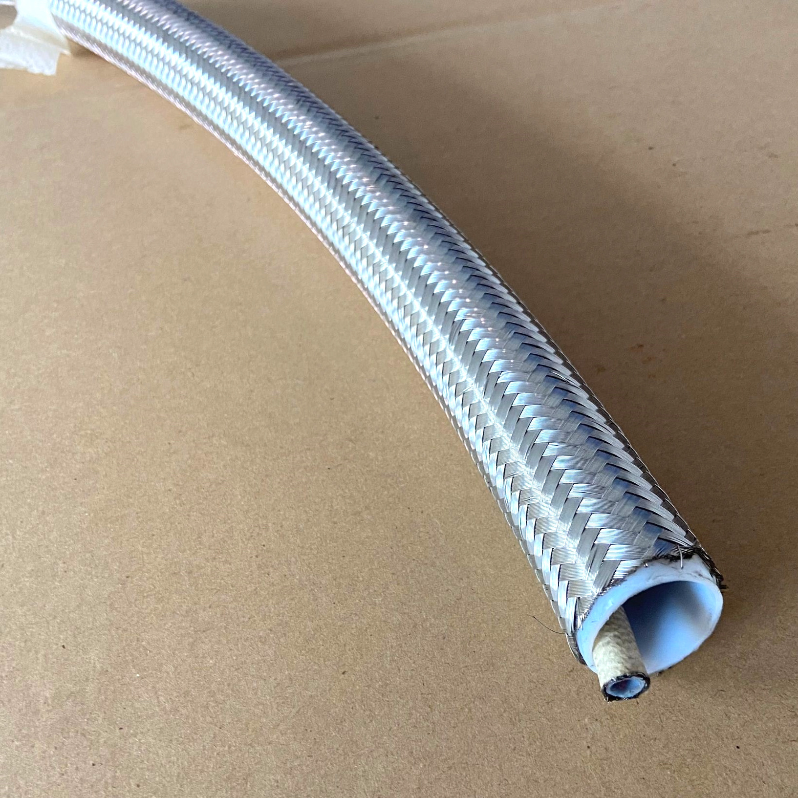 greatflex配法兰快装接头特氟龙编织钢丝软管bt20