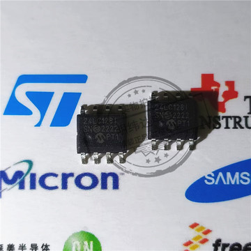 24lc128t-i/sn 存储器芯片 sop8 24lc128-i/sn 原装进口现货-阿里巴巴