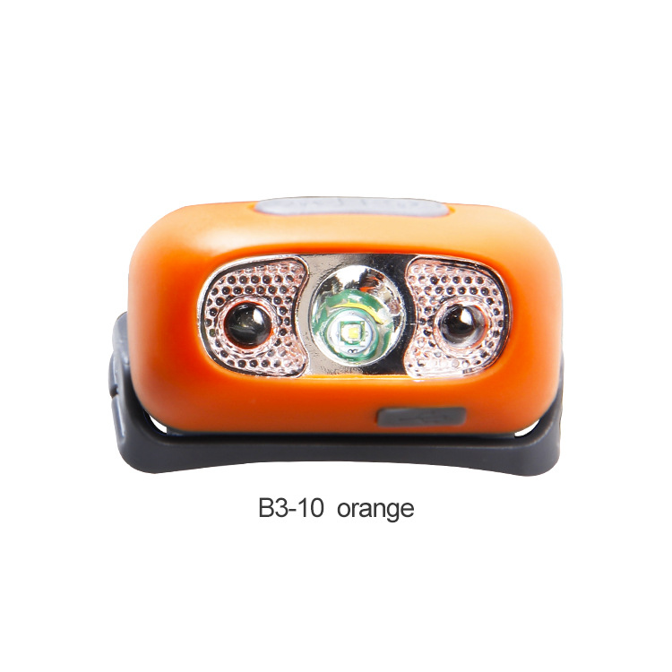 智能感应usb充电感应头灯led夜钓鱼便携式强光夜跑小头灯户外头灯