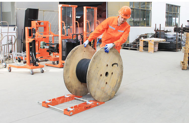 鹰力tyx-1放线架电缆支架光纤光缆放线架电线托架放线器放线盘