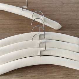 无痕丝绸包布衣架家用布艺衣架仿真丝礼品衣架衣服撑子海绵衣服架
