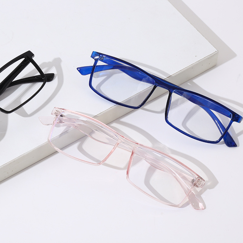 跨境新款时尚光学镜框男女通用多色小框平光镜近视镜架眼镜架批发