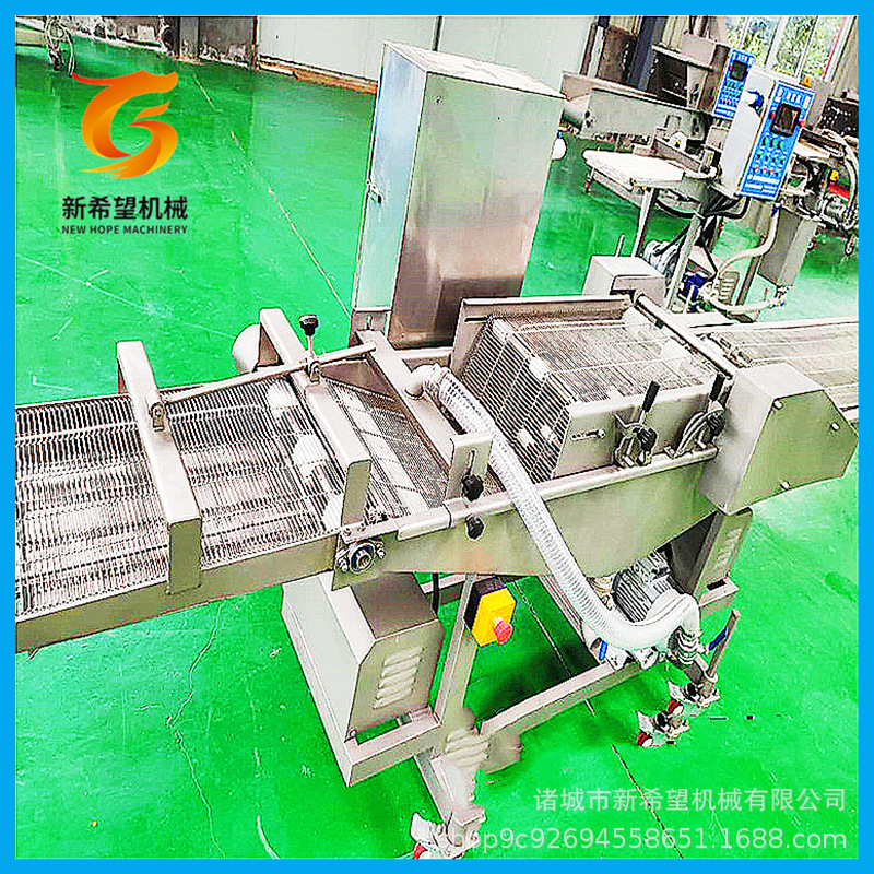 小酥肉上浆机 不锈钢牛肉丁包浆机 调速式肉棒挂浆机厂家研发