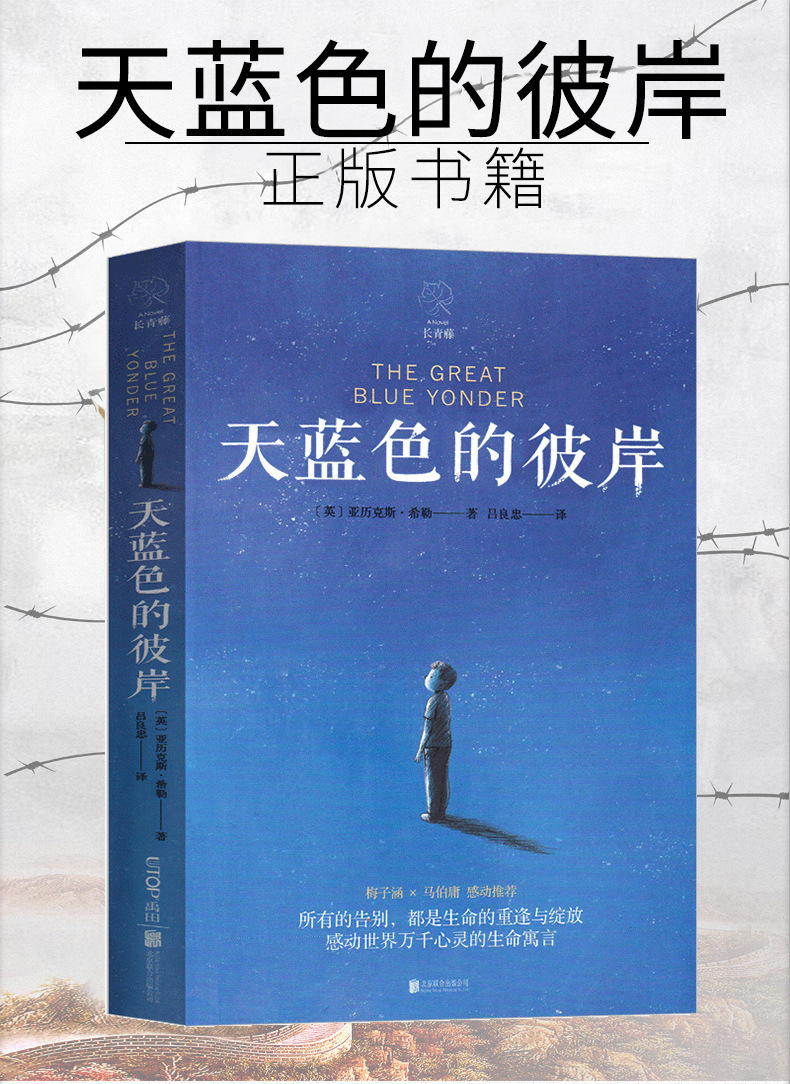 天蓝色的彼岸四年级正版原著亚历克斯·希勒/著 吕良忠/译 北京联