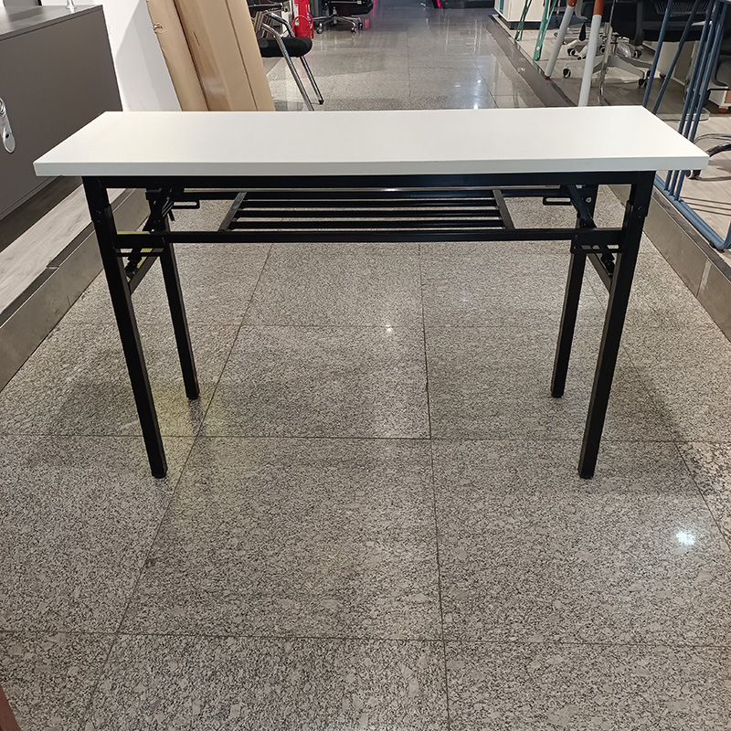 腿折叠长条桌子家用会议桌便携户外摆摊餐桌办公培训学生宿舍课桌