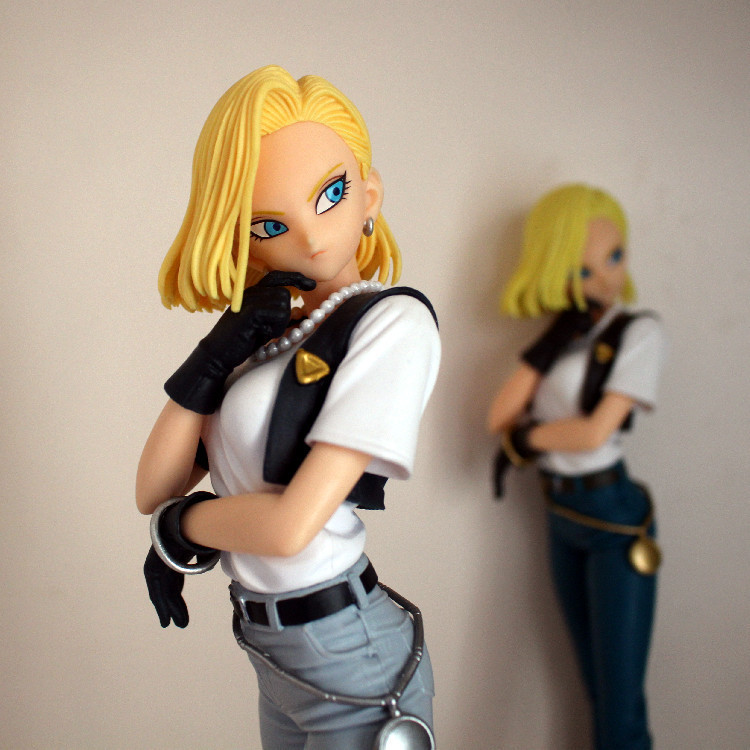 动漫批发 闪光 闪耀魅力 龙珠z 人造人18号 手办 摆件