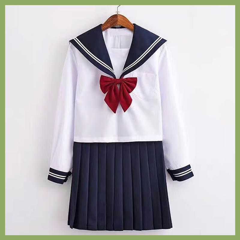 加工定制日本学生校服可爱软妹水手服学生装jk制服学院风制服套装