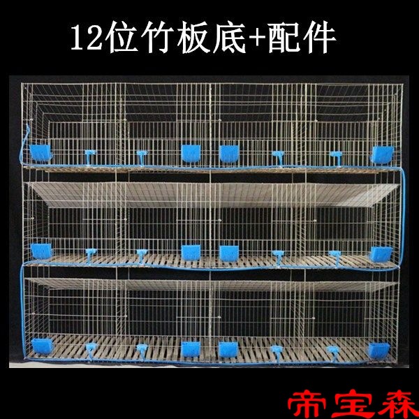 加粗兔子笼养殖笼12位子母24位商品9位种兔笼舍大号兔笼-阿里巴巴