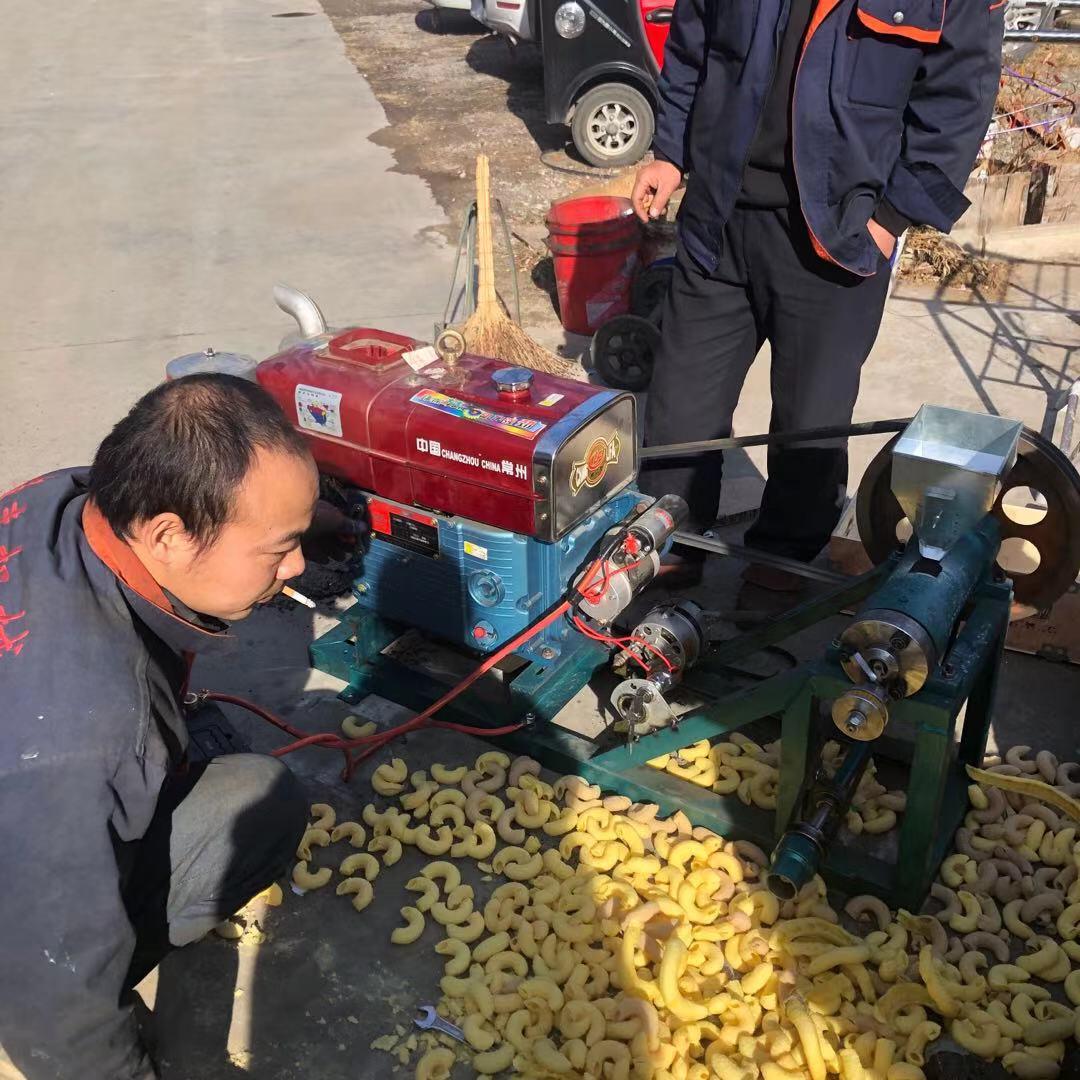 15马力柴油机玉米食品膨化机 新款面粉膨化机 休闲小吃膨化设备