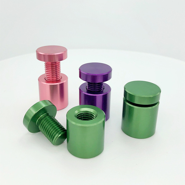 定制不锈钢广告螺丝钉铝合金圆柱头广告钉螺丝装饰钉 空心广告钉