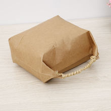 大米包装袋斤斤斤横版牛皮纸米袋面粉杂粮袋茶叶茶砖坚果礼袋