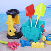 新款创意沙滩玩沙工具大童玩沙儿童玩具户外赶海挖沙玩雪水桶装备