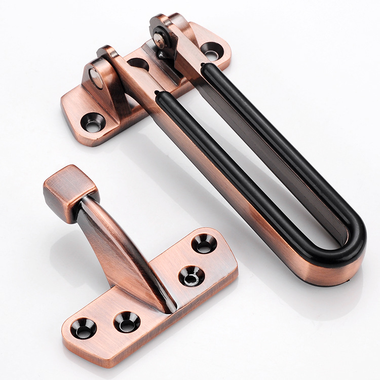 加厚门防盗扣防盗链门锁扣门扣门链反锁扣宾馆酒店门栓保险搭