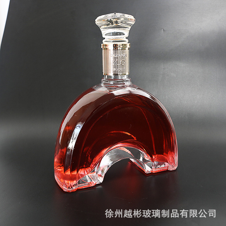马爹利xo拱桥洋酒瓶 保健酒瓶白兰地葡萄酒瓶异形醒酒器