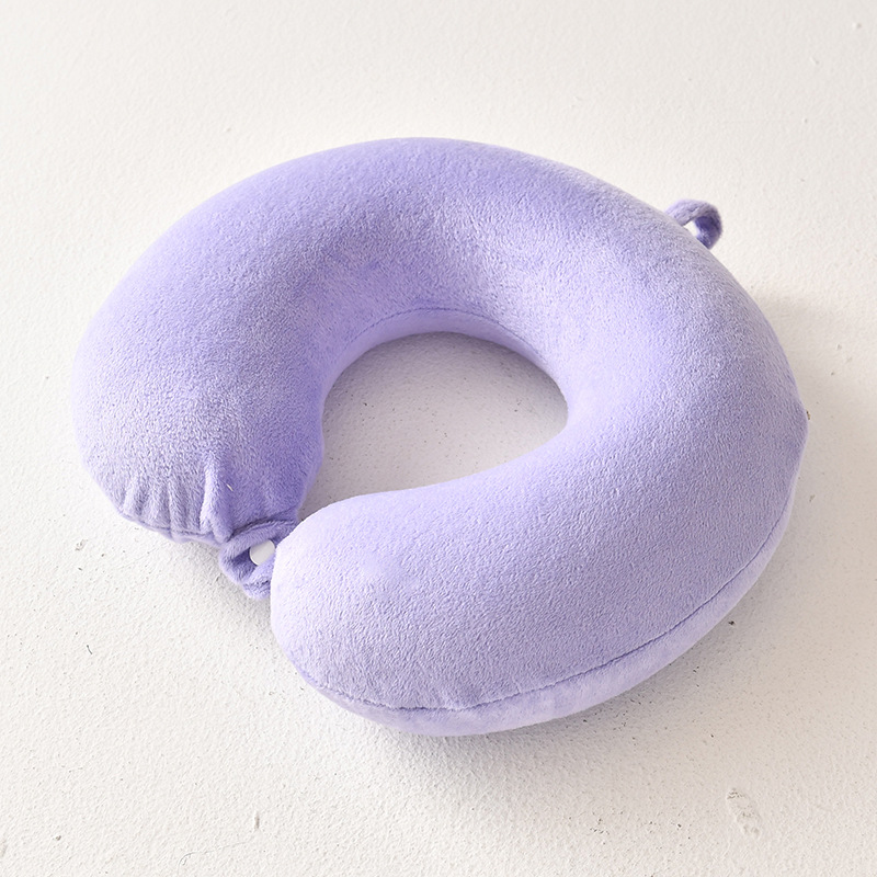 Memory Foam U-Shaped Pillow Travel Neck Pillow Neck Pillow U-Shaped Pillow Logo Creative Neck Pillow Factory Direct Sales