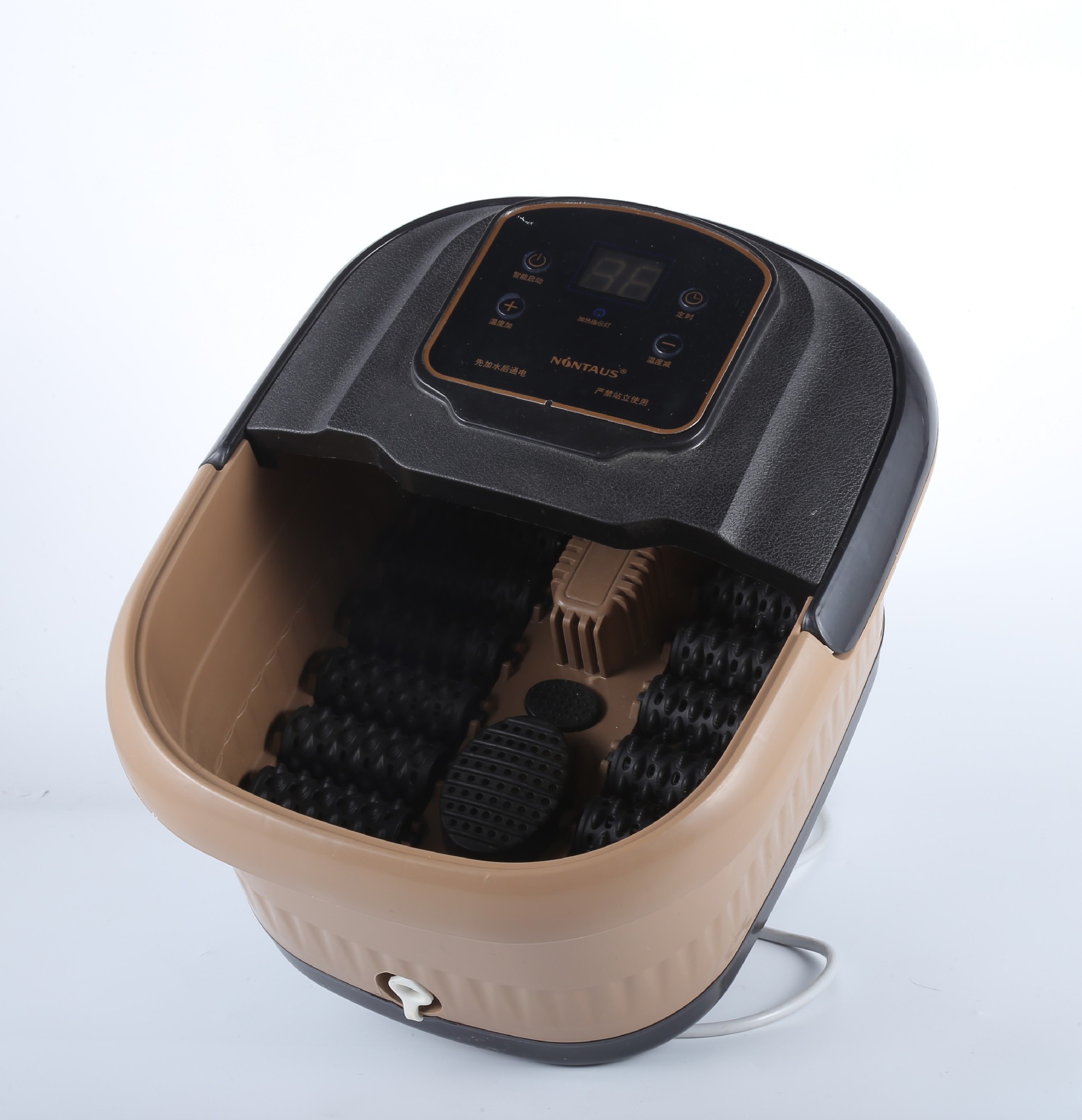 全自动足浴盆加热足浴器泡脚桶中老年脚按摩洗脚盆足脚按摩器