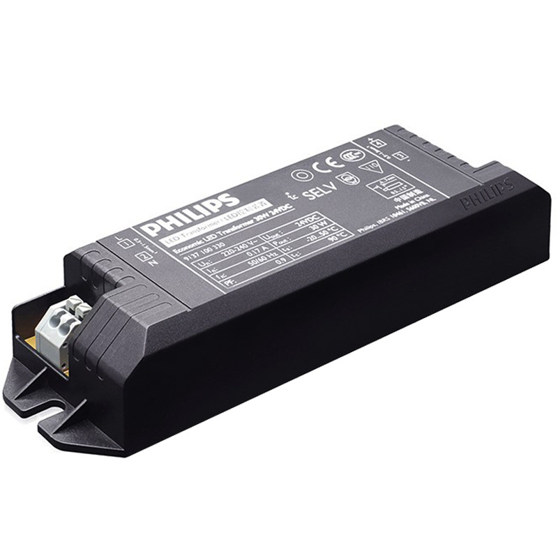 飞利浦led灯带变压器24v低压dc控制驱动电源镇流器30w60w120w