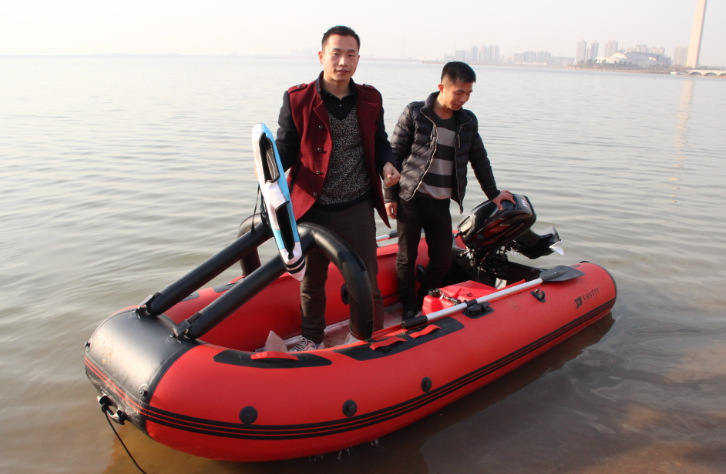 海上钓鱼漂流皮划艇 充气划水艇钓鱼船 工厂批发