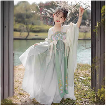 女童汉服夏季儿童汉服批发中国风儿童服装超仙公主裙六一表演服装