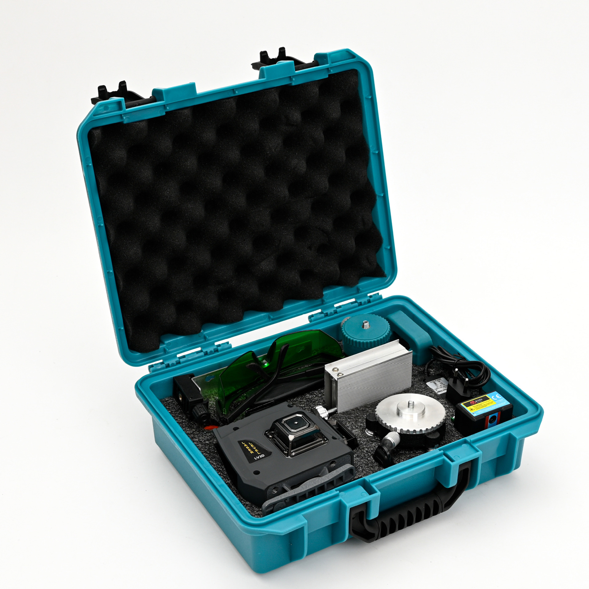 水平仪绿光16线激光水平仪全自动调平4d贴墙仪红外线高精度带脚架