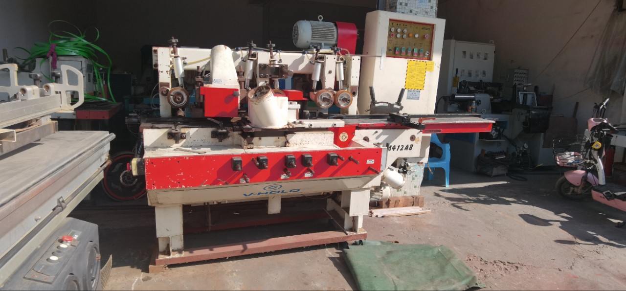 闲置二手木工机械设备/富豪412四面刨花机/四面刨/刨床