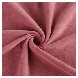 经编单面富皮绒 220克全涤富丽绒羊羔绒服装靠垫抱枕沙发毛绒布料