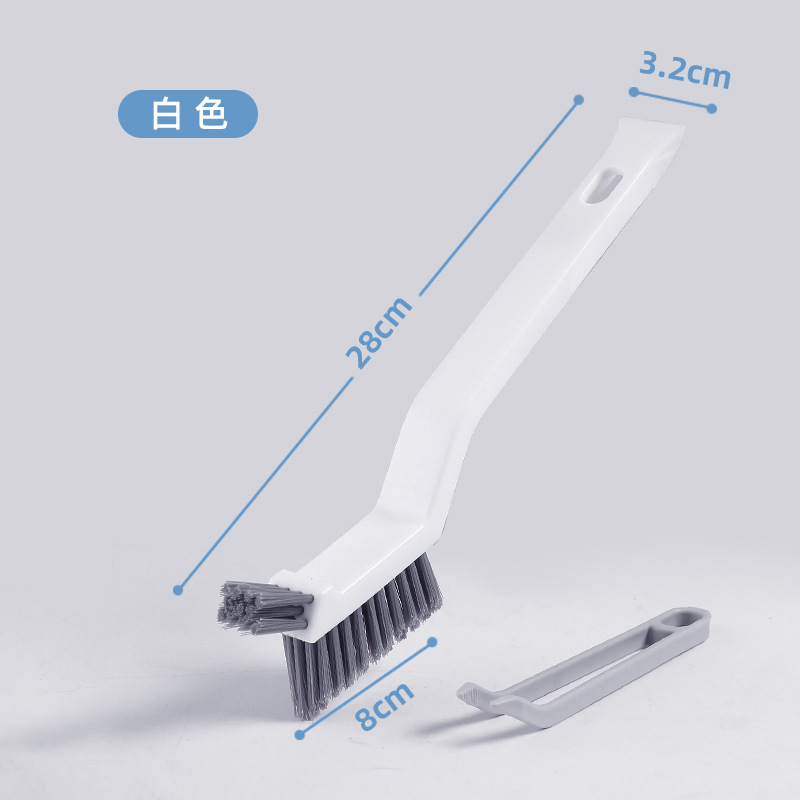 Three-in-One Plastic Bathroom Floor Brush Gap Brushes Floor Seam Brush Cleaning Brush Toilet Cleaning Bristle Gap Floor Brush