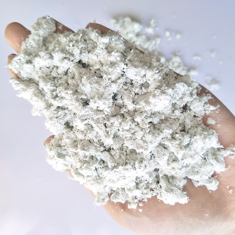 厂家供应石棉绒矿物纤维保温防火隔热石棉纤维量大价优