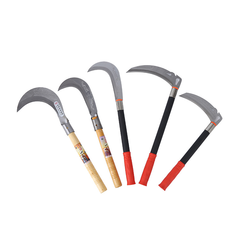 锰钢免磨农用镰刀户外收割庄稼开路弯刀割麦割韭菜割草刀厂家批发