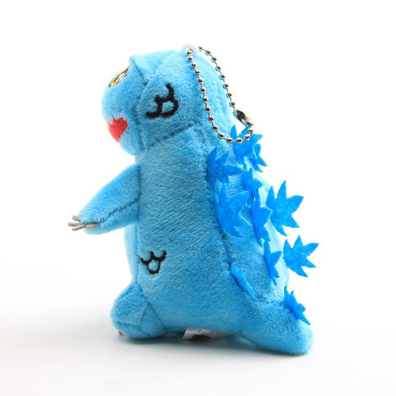 q版哥斯拉公仔恐龙小怪兽毛绒玩具卡通动漫怪兽之王玩偶布娃娃2色