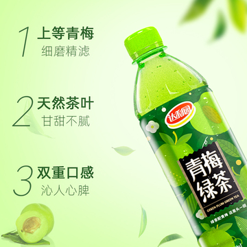 达利园青梅绿茶500ml*15瓶茶饮料官方酸甜整箱装果味送礼饮品