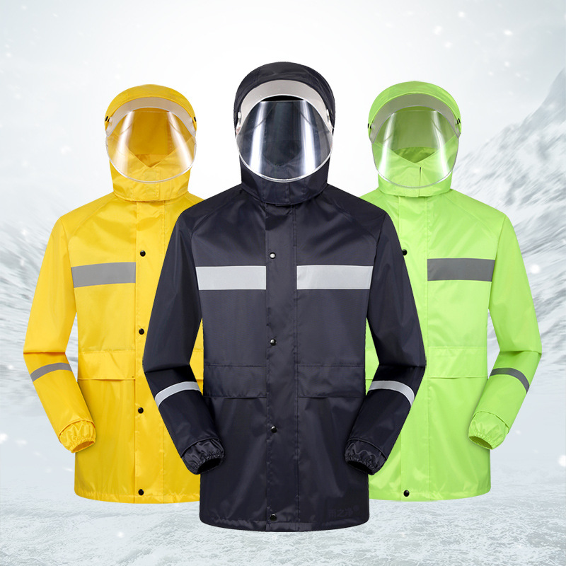 雨衣雨裤套装男女分体单人摩托车电动车防暴雨披成人全身加厚劳保