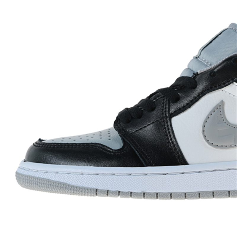 正品耐尅官男鞋aj1低帮女鞋联名扣碎烟灰影子灰倒钩莆田纯原过毒