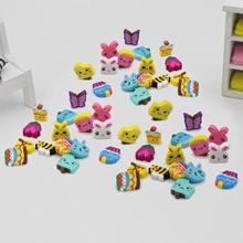 兔子雪糕蛋糕独角兽动物水果蜜蜂蝴蝶造型迷你橡皮擦扭蛋球玩具用