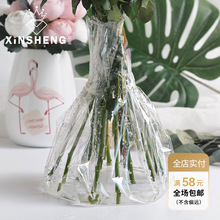 芯苼薄款玻璃纸 透明塑料花束打底 鲜花包装纸包装材料手工包花纸