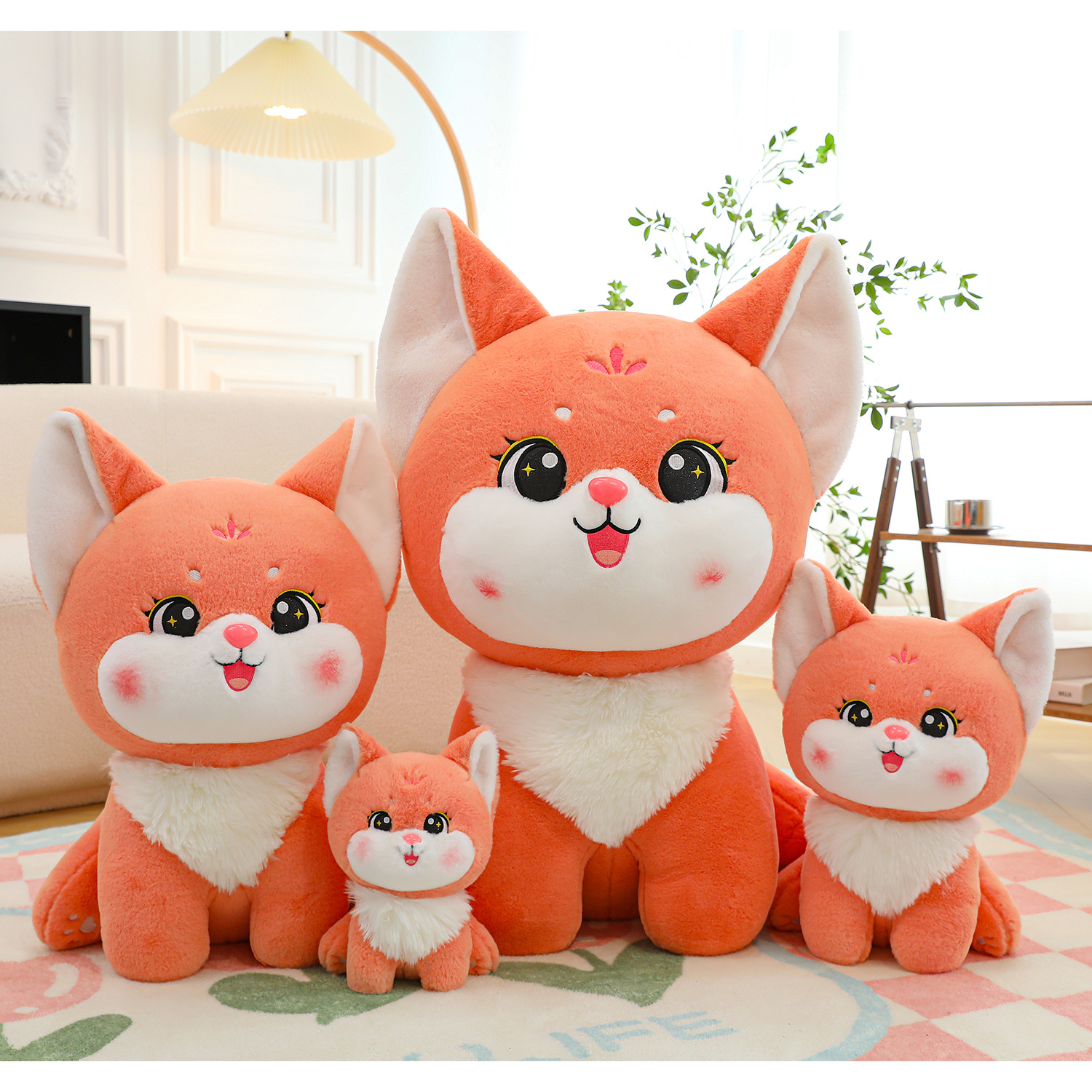 网红爆款花狸可爱粉色女生情侣猪公仔玩偶猫呆萌猪猪生日礼物