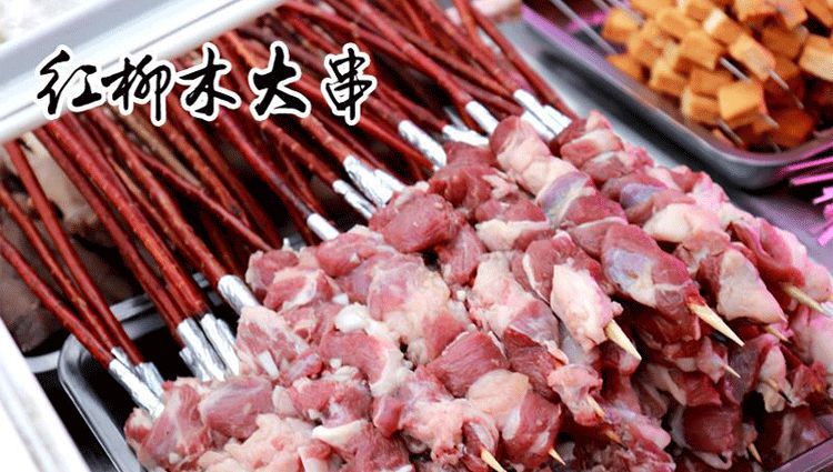 红柳枝烧烤签100根红柳大串30 35 40 45 50烤肉红柳