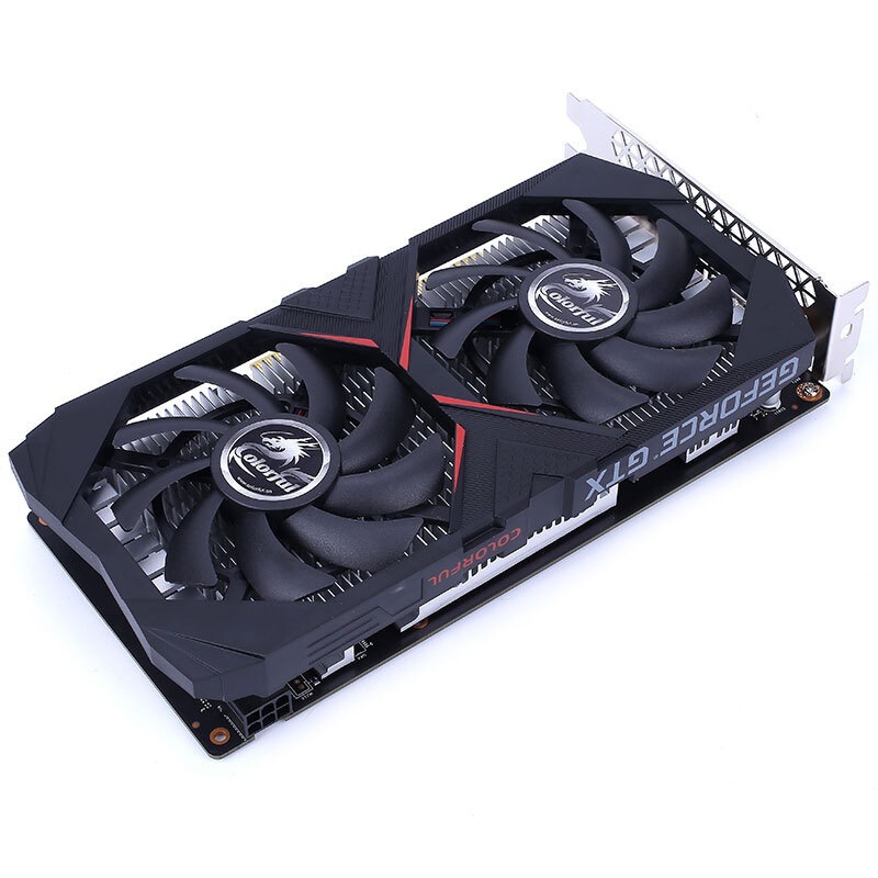 七彩虹geforce gtx1630 灵动鲨4gd6台式主机办公游戏独立显卡适用