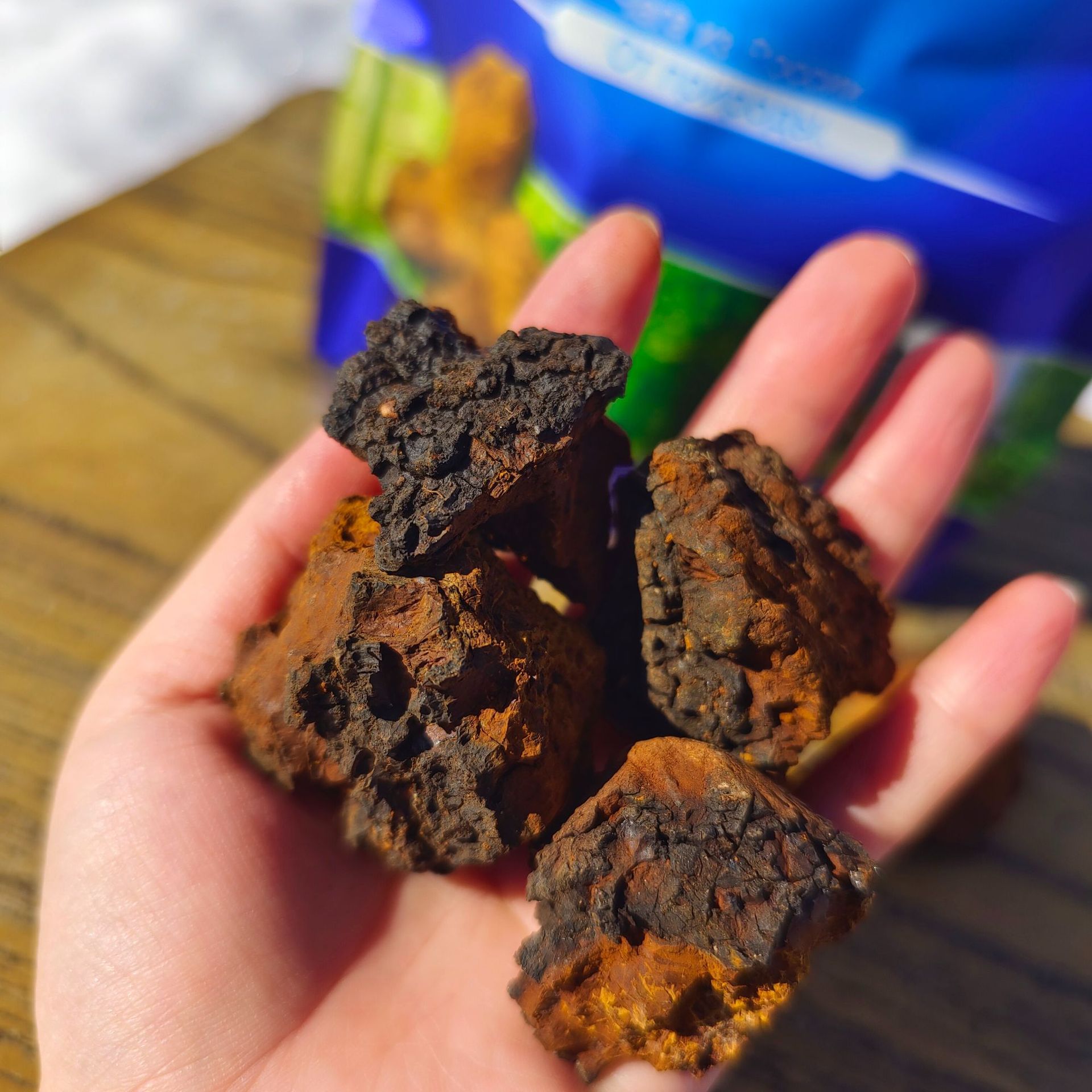 东北大兴安岭新货大兴安岭野生桦树泪小块桦树茸桦树胆500g包邮