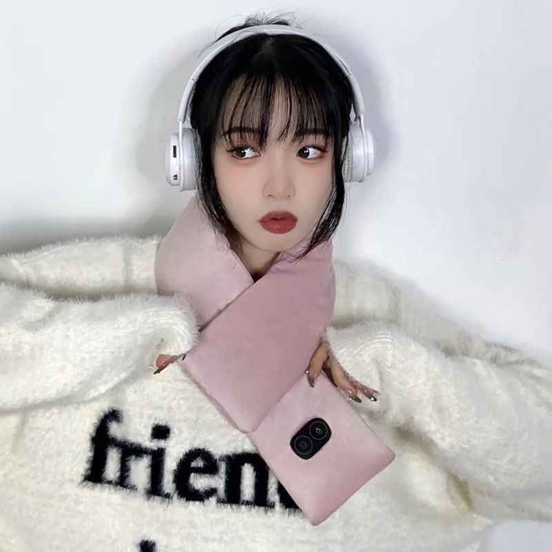 New Heating Scarf Winter Belt USB Charging Thermal Electric Smart Scarf Warm Palace Baby Warm Palace Wholesale Spot