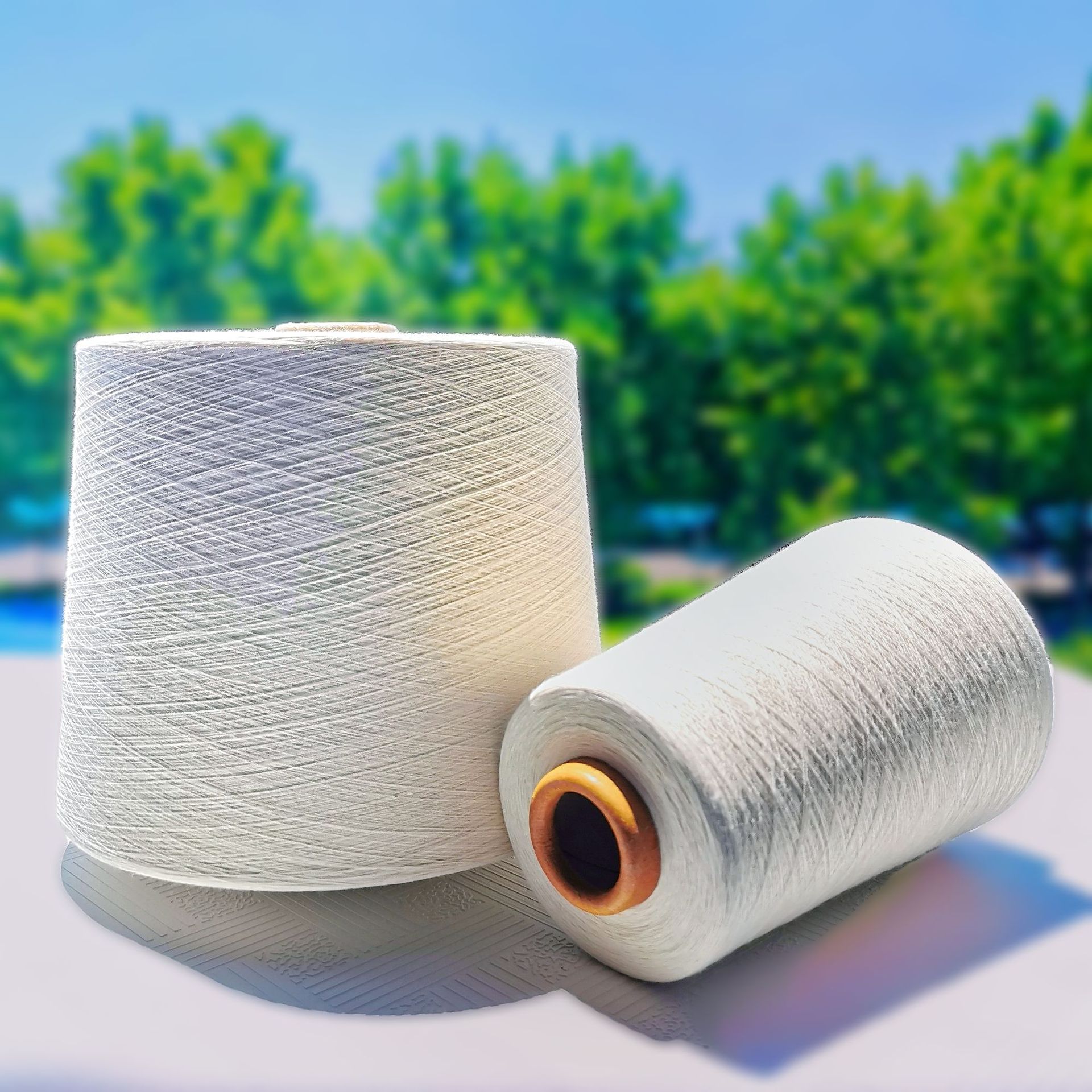 厂家直供 冠星牌棉纱线 筒纱 精梳紧密21支~50支  环锭纺