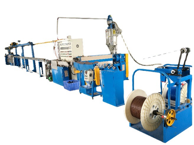 70型押出机用于pvc,pe,低烟无卤等绝缘材料的电线电缆外层挤出